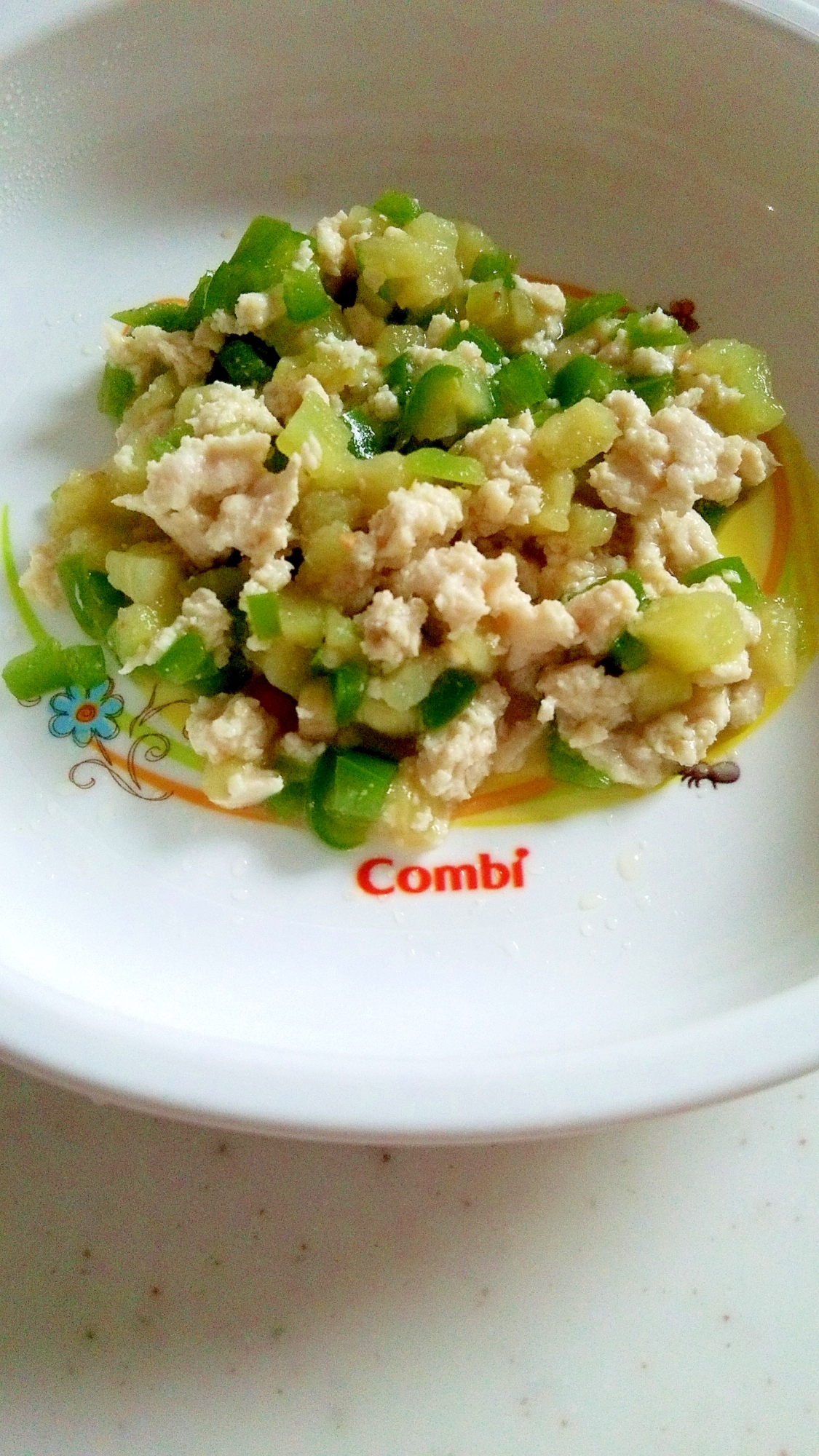 離乳食 鶏ひき肉となすとピーマンの味噌炒め レシピ 作り方 By さとmin 楽天レシピ 離乳食 鶏ひき肉となすとピーマンの味噌炒め レシピ 作り方 By さとmin 楽天レシピ