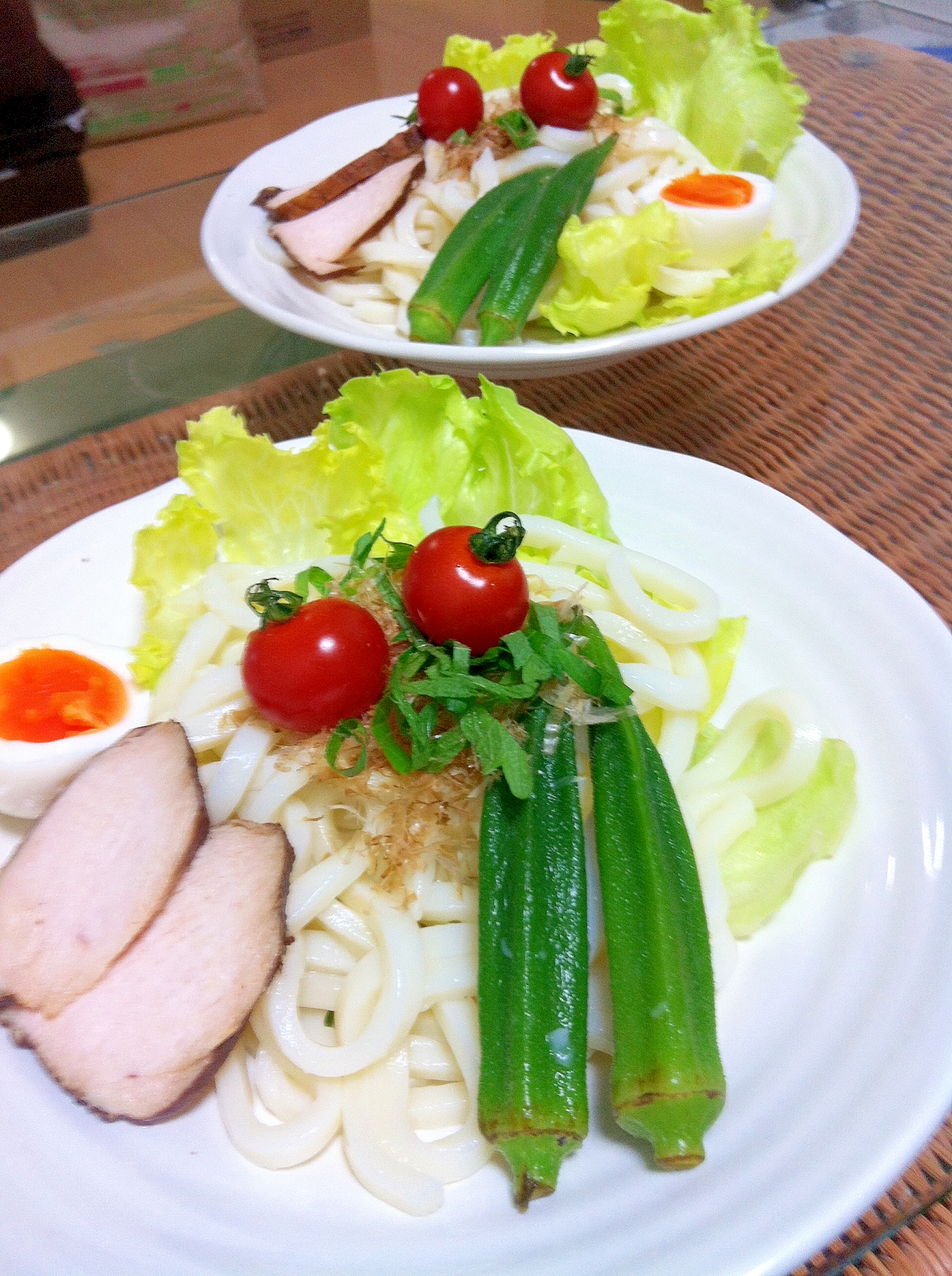 簡単献立☆夏ばてにも・・・サラダうどん♪