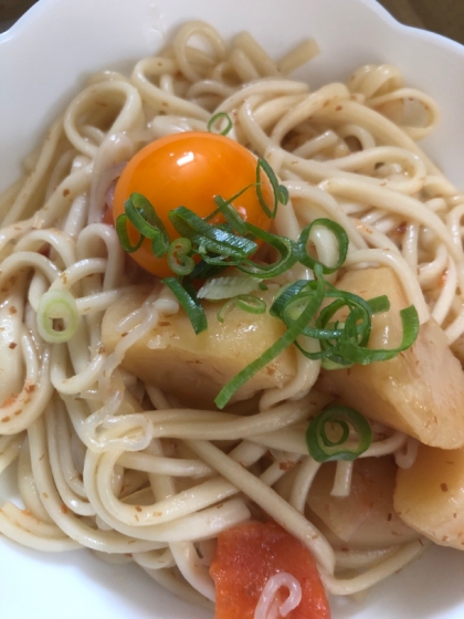 肉じゃがの煮汁で☆リメイク！焼うどん