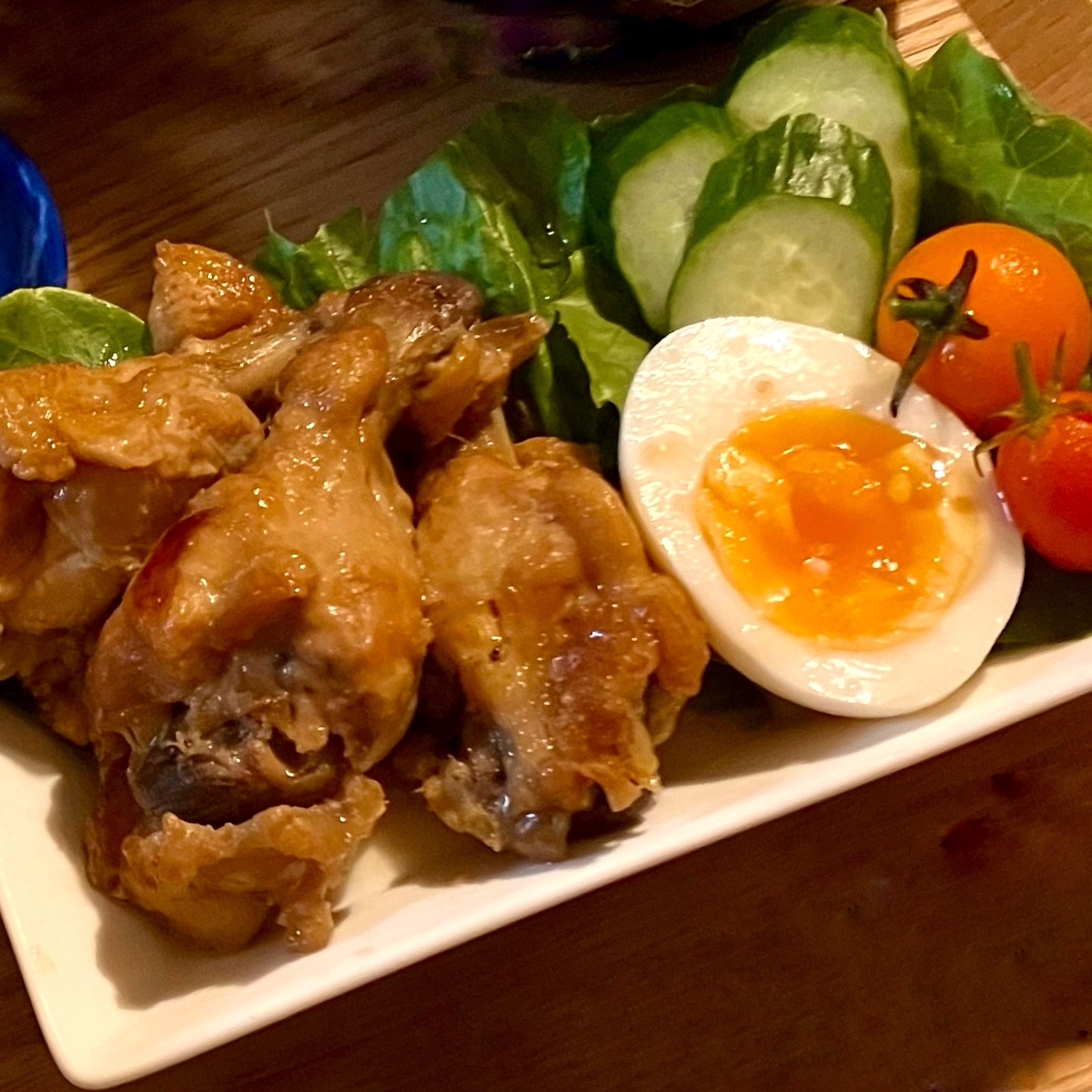 圧力鍋で♪手羽元の甘辛さっぱり煮