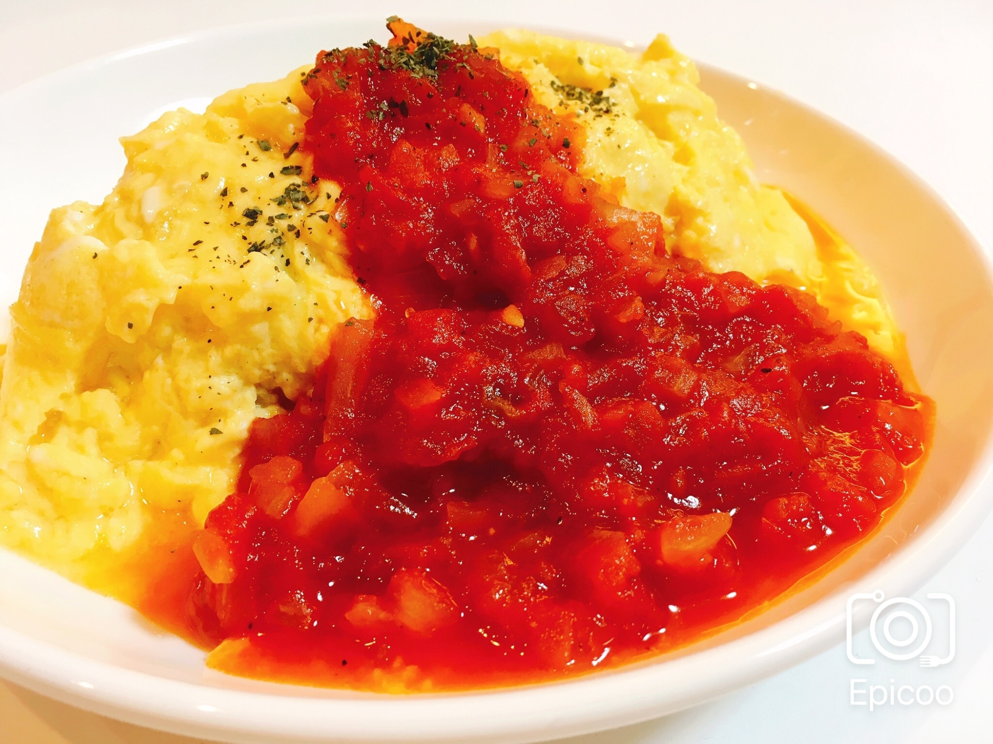 トマト缶で簡単！本格ふわとろオムライス