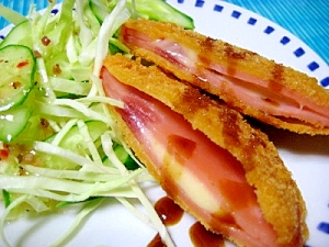 ハムカツレシピ 作り方の人気順 簡単料理の楽天レシピ