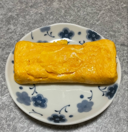 牡蠣だし醤油の玉子焼き