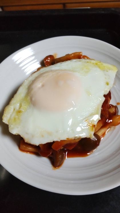 目玉焼きハンバーグ