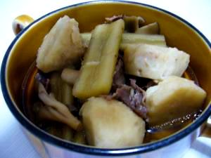 簡単！里芋と牛肉の煮物