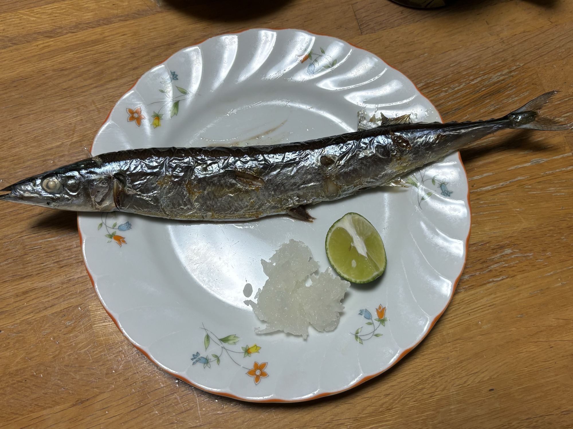 焼き秋刀魚