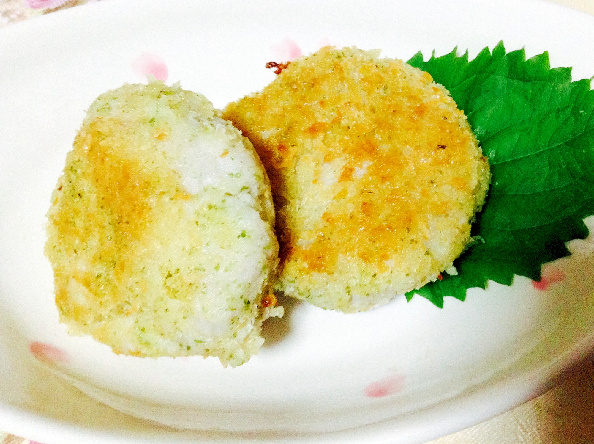 チビ里芋で♡磯風味のコロッケ風