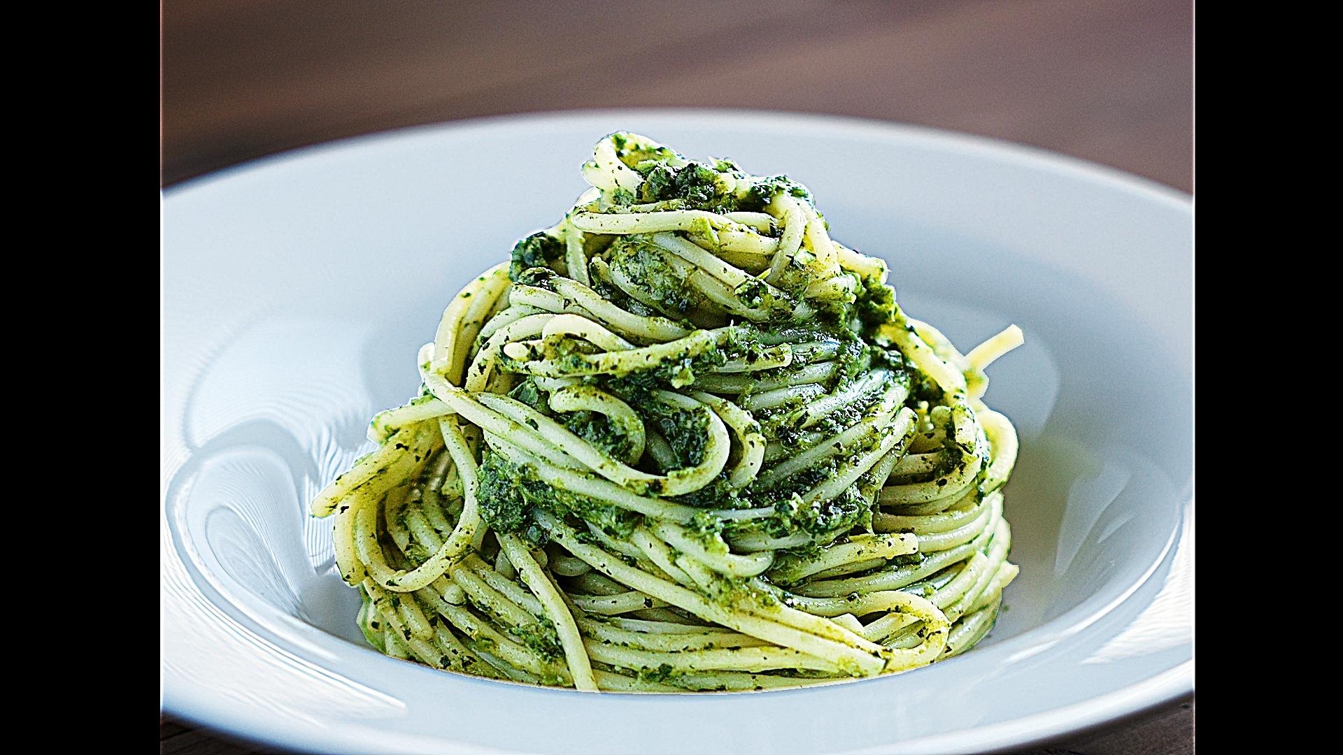 簡単でヘルシー♪美味し過ぎる小松菜のパスタ