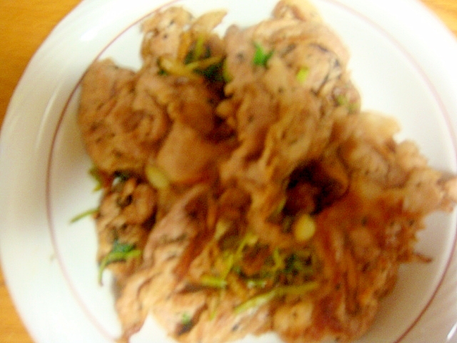ニンニク生姜パセリの豚三つ葉焼き、