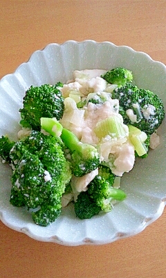 ブロッコリーと豆腐の煮物