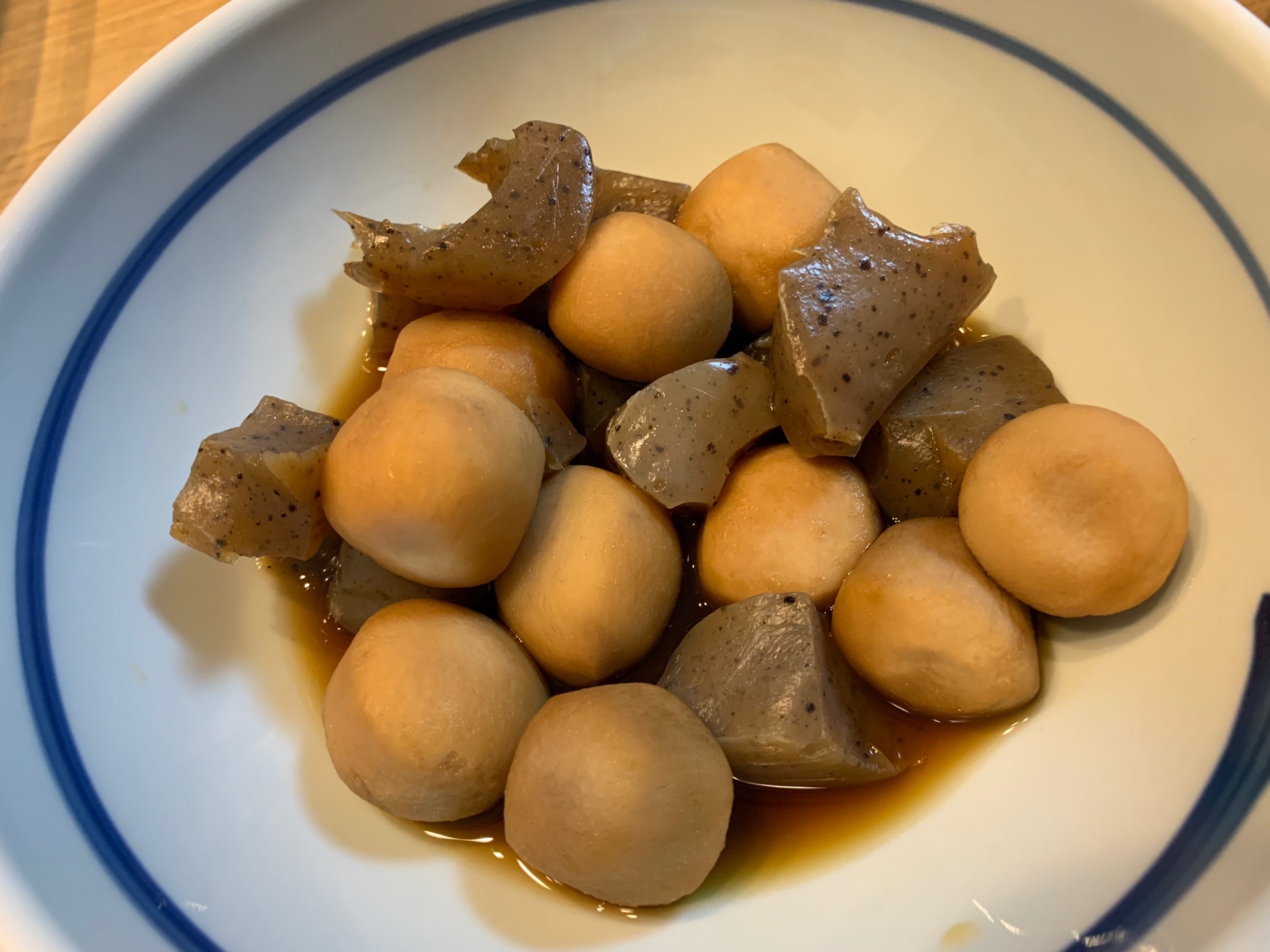 包丁要らず 里芋とこんにゃくの煮物 レシピ 作り方 By なのひし 楽天レシピ