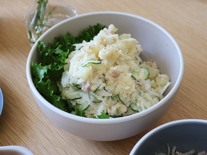 レンジで簡単！基本のポテトサラダ