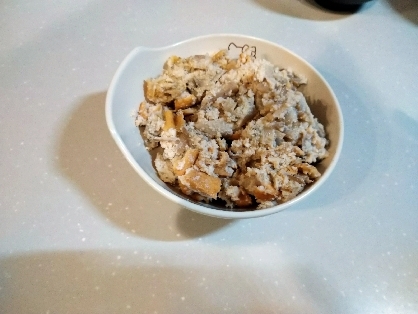 包丁不要♡ヘルシー♡厚揚げとまいたけのチヂミ風