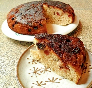 ホットケーキの素deワイン漬ドライフルーツ入ケーキ レシピ 作り方 By Omakeya 楽天レシピ