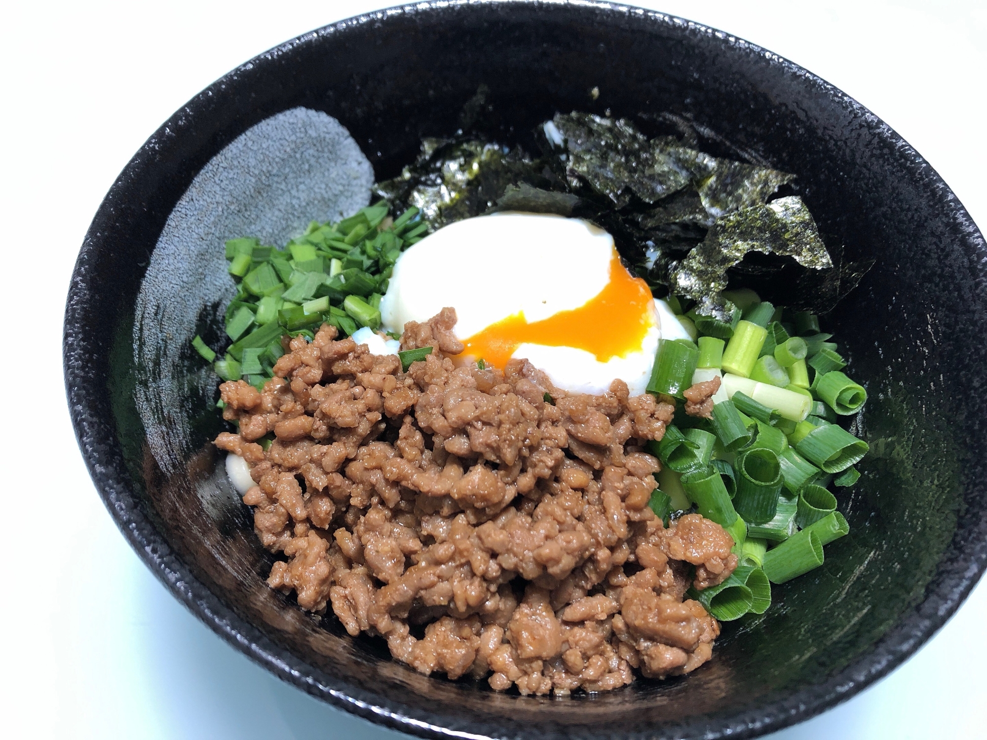 食べ終わったらごはんをダイブ！混ぜうどん！