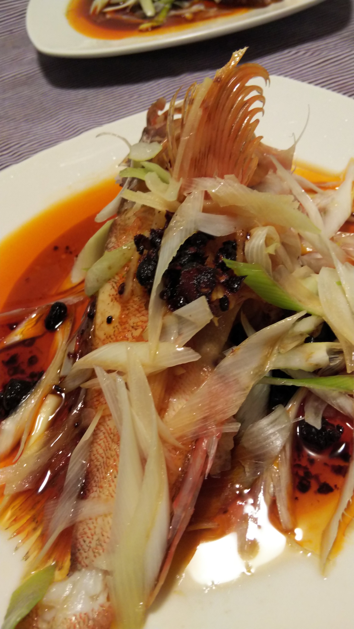 本格中華 あらかぶ蒸しのトウチネギ油かけ レシピ 作り方 By シェフ R M 楽天レシピ 本格中華 あらかぶ蒸しのトウチネギ油かけ レシピ 作り方 By シェフ R M 楽天レシピ