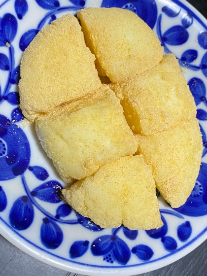 フライパン1つでできる(^^)片栗粉のミルク餅♪