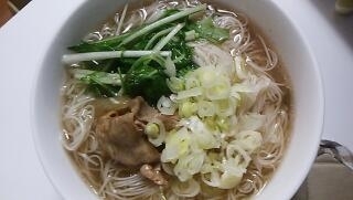 うどんがなかったのでそうめんですが＾＾；とっても美味しかったです♪