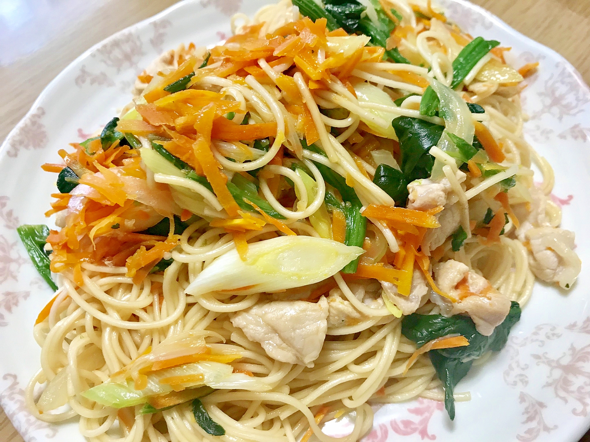 余った野菜で☆そうめんチャンプルー