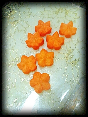 飾り人参 レシピ 作り方 By Mipa Mipa 楽天レシピ