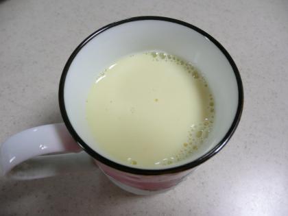 ジンジャーオレンジミルク