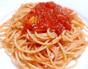 お家でレストラン 本格トマトソースパスタ レシピ 作り方 By ライム2141 楽天レシピ