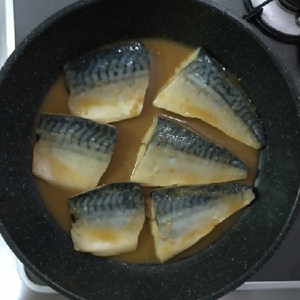 フライパンで！鯖の味噌煮