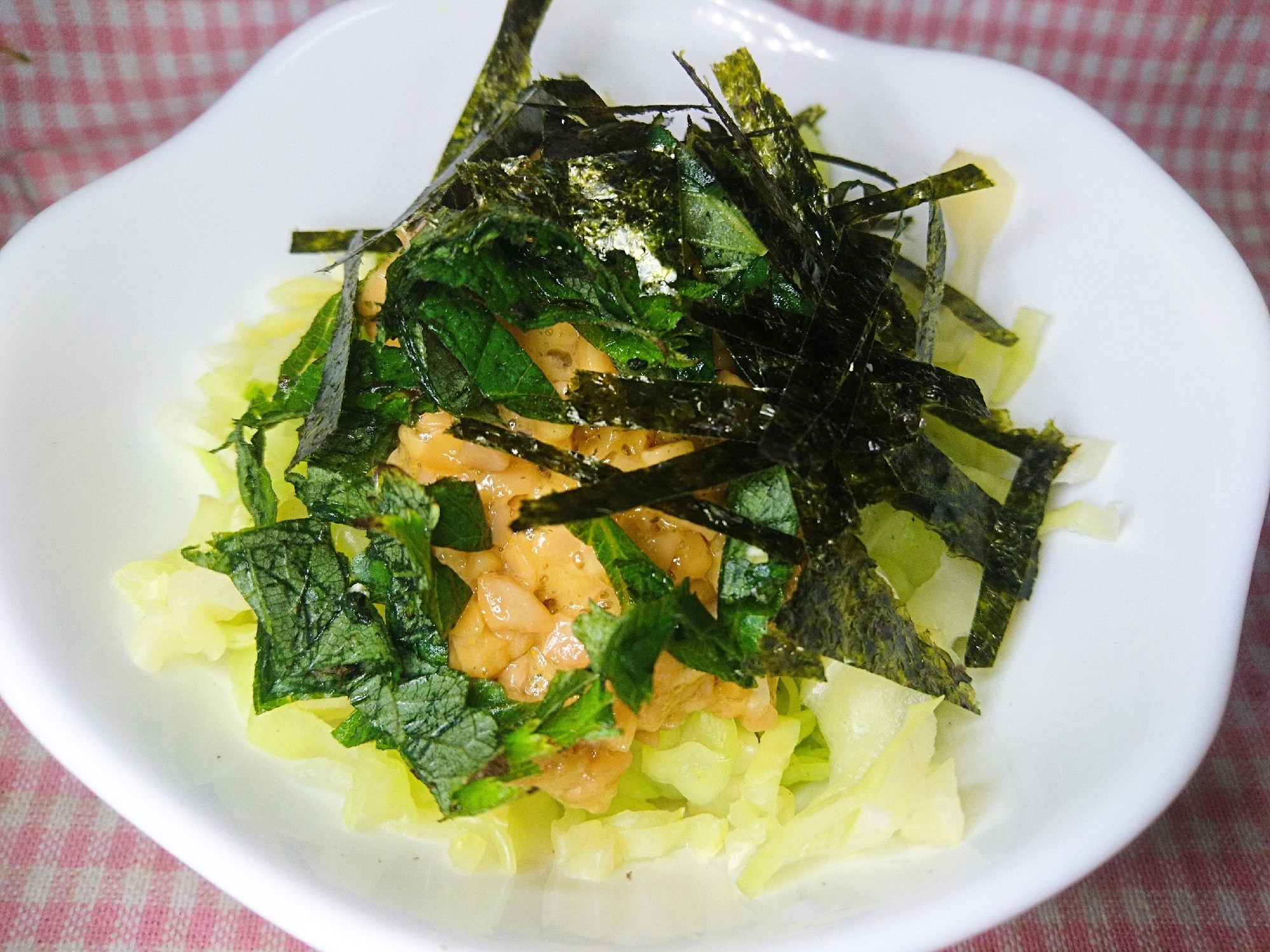 ダイエット 納豆温キャベツ 大葉海苔 レシピ 作り方 By あやめぇ レポ返してます 楽天レシピ ダイエット 納豆温キャベツ 大葉海苔 レシピ 作り方 By あやめぇ レポ返してます 楽天レシピ