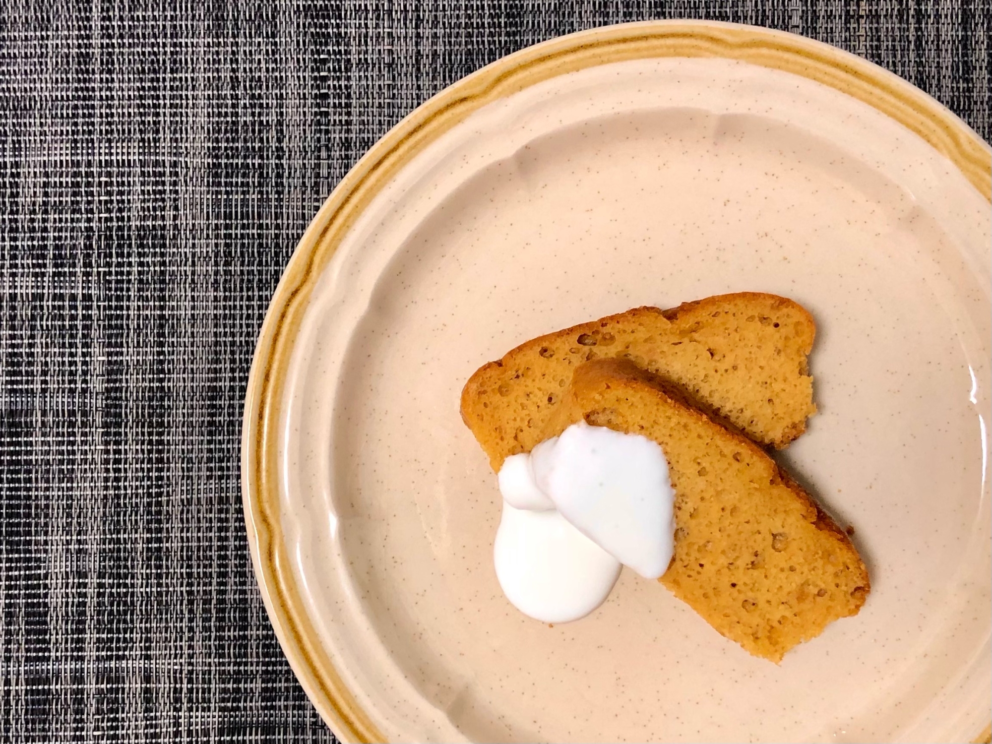 バター無し!簡単きな粉パウンドケーキ!