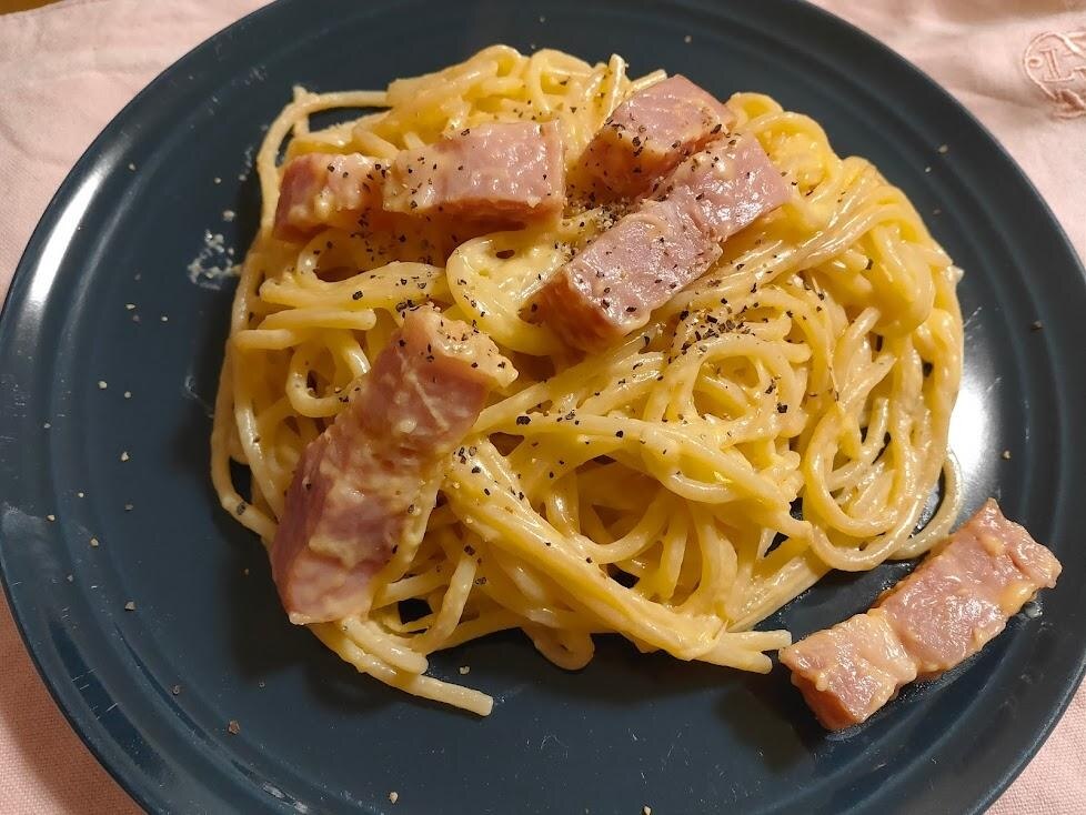 とっても濃厚♡カルボナーラ レシピ・作り方 by NA【管理栄養士