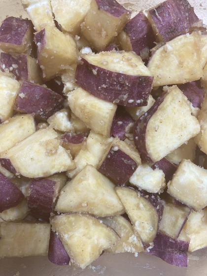 お砂糖不使用☆失敗なし！はちみつで大学芋