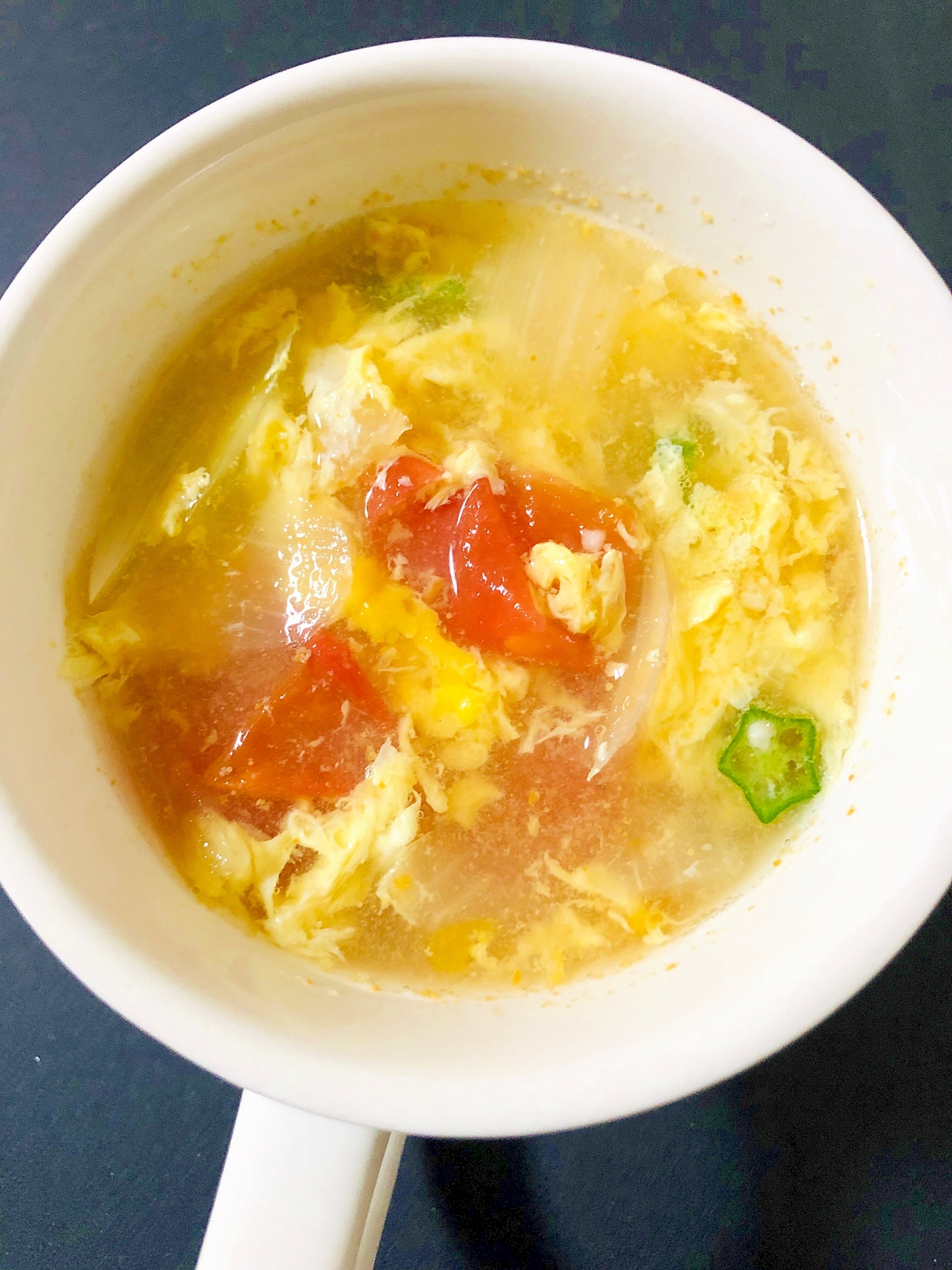 夏野菜の中華スープ