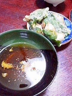 鮭の白子のシソ巻き天ぷら【アンチエイジング食材】