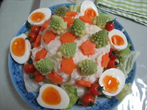 クリスマス ポテトサラダ レシピ 作り方 By たんさん娘 楽天レシピ