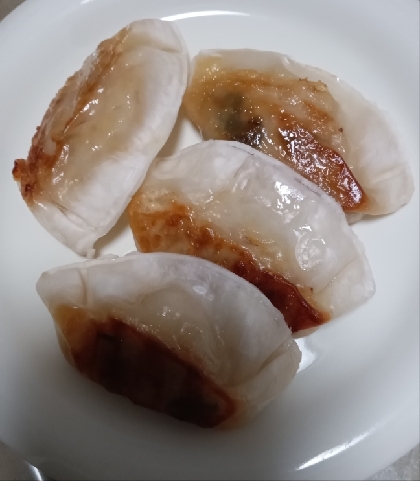 市販の餃子で☆カリカリぎょうざ