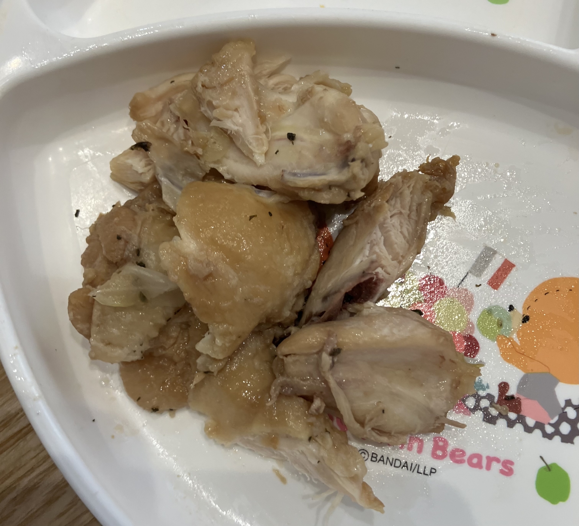 黒コショウでチキン焼き