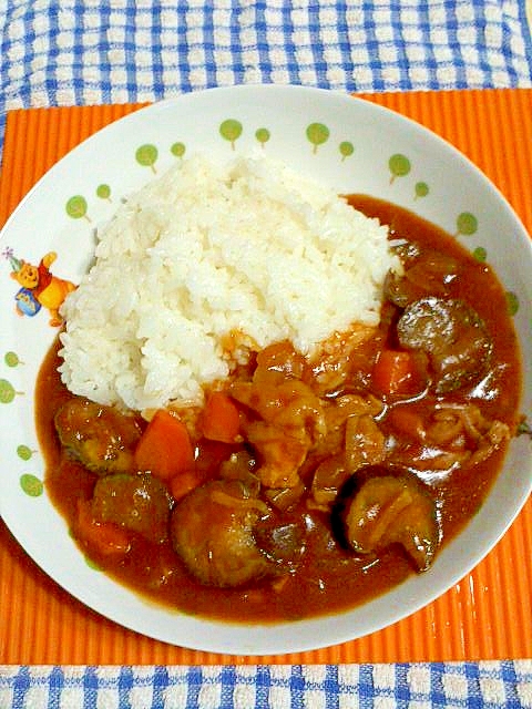 たっぷり生姜のハヤシライス♪