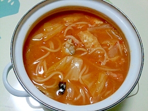 韓国風スープスパ＋＋