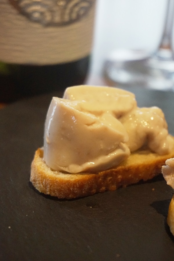 白子のスモーブロー