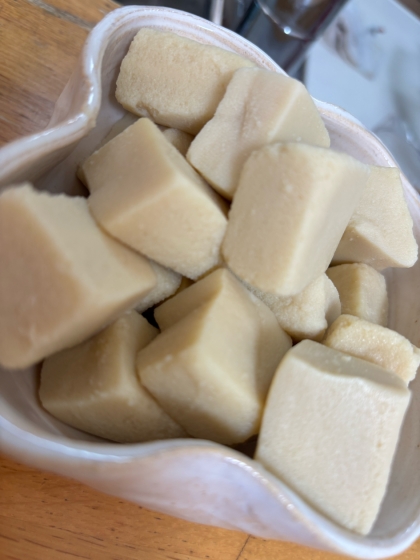 【時短レシピ】レンジ2分！失敗なし高野豆腐の含め煮
