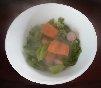 野菜の旨みたっぷりで美味しかったです♪
ご馳走さまでした(^-^)