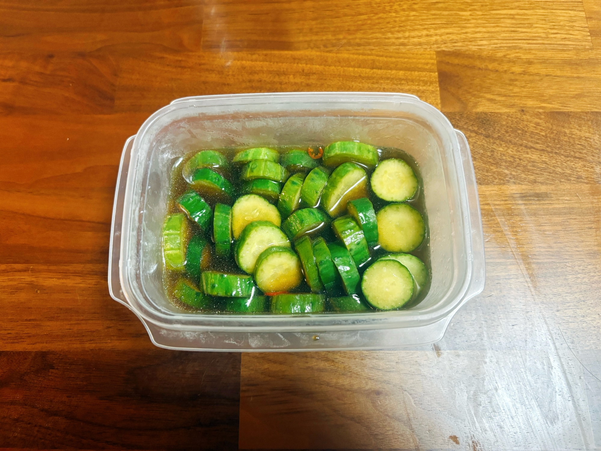 きゅうりのポン酢漬け