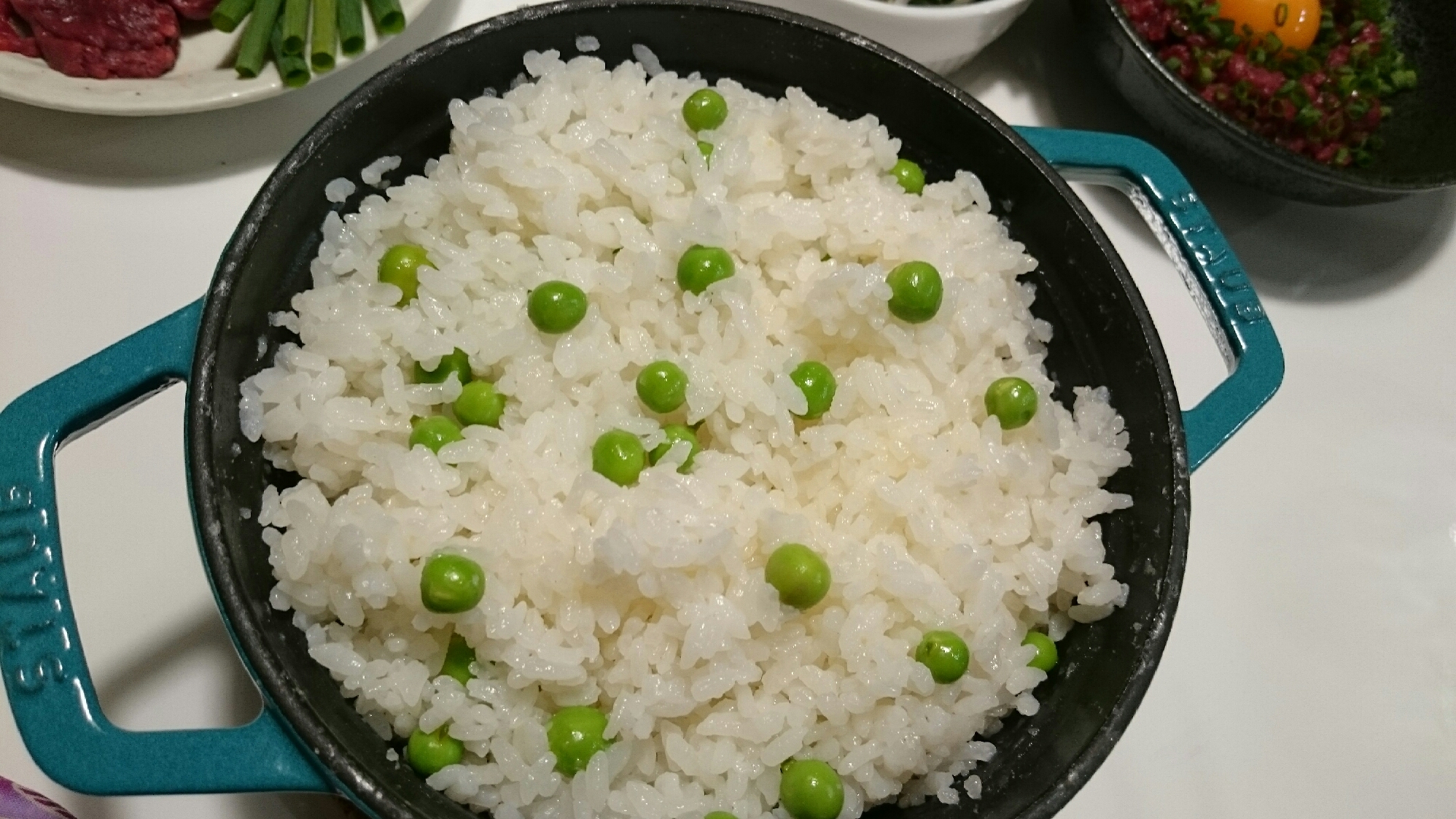 ストウブde グリーンピースご飯 レシピ 作り方 By Mamichin555 楽天レシピ ストウブde グリーンピースご飯 レシピ 作り方 By Mamichin555 楽天レシピ