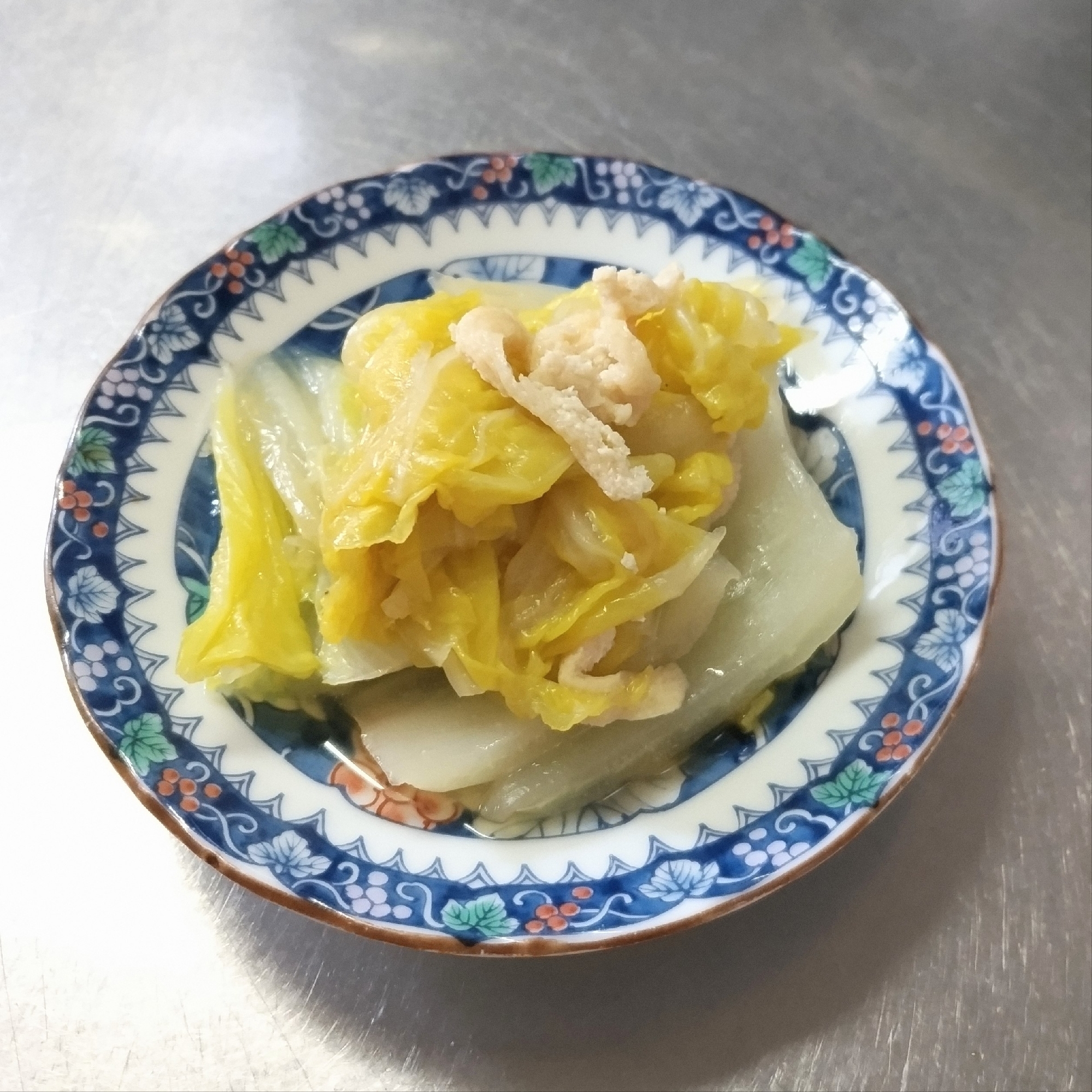 白菜と油揚げの煮物