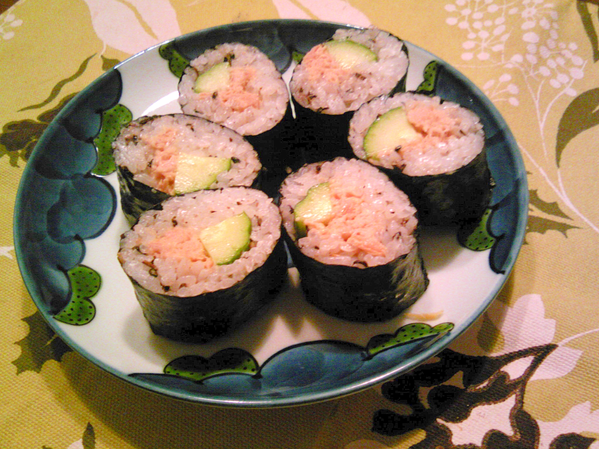 シーチキンでマヨ・生姜味海苔巻