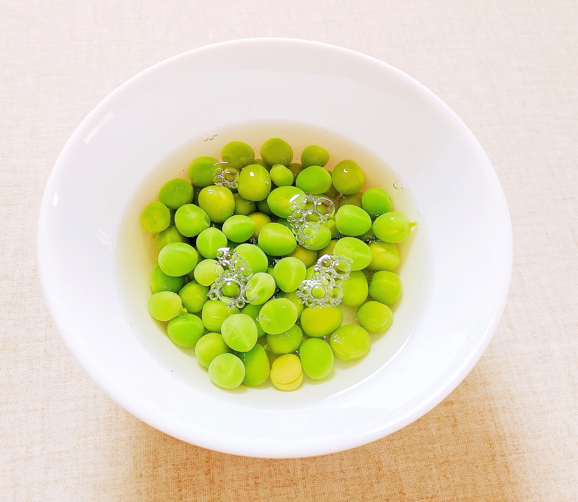 グリーンピースのひすい煮