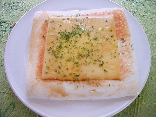 バター醤油焼きチーズのせはんぺん～☆