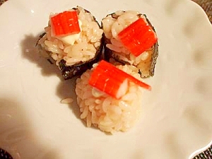 カニマヨの手まり寿司