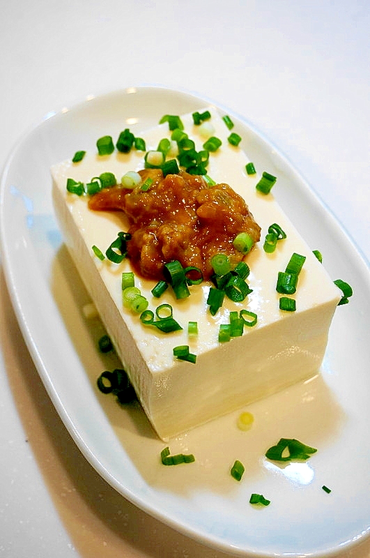 いつもの冷奴に飽きたら わさび漬け冷奴 レシピ 作り方 By Oppeke22 楽天レシピ