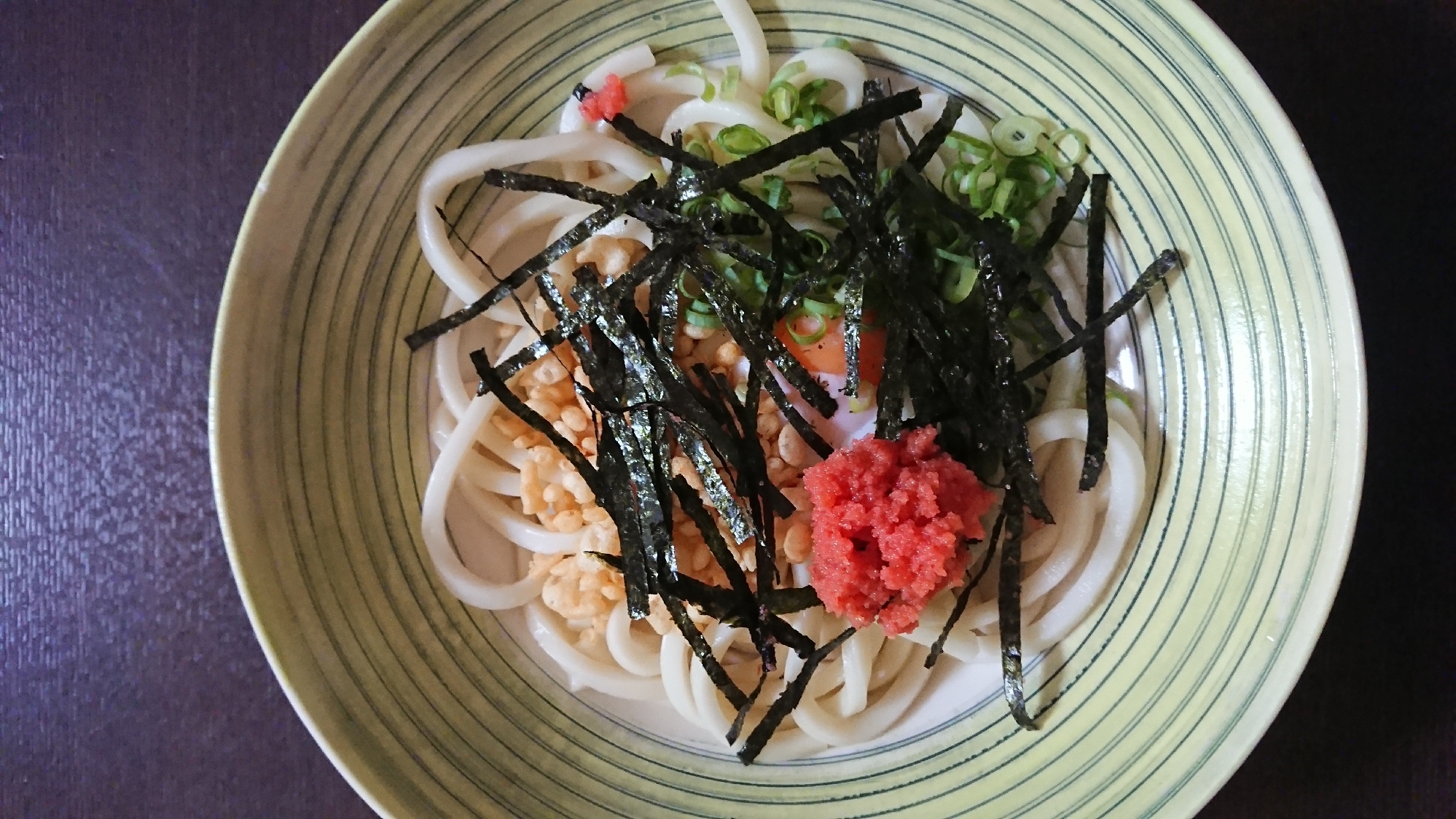 超簡単！お好みトッピング！釜揚げうどん